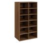 Stalak za cipele boja hrasta 54x34x100,5 cm konstruirano drvo