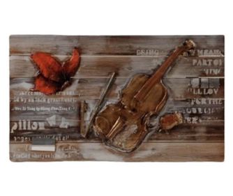 Slika "Violina sa leptirom" 90х54h cm