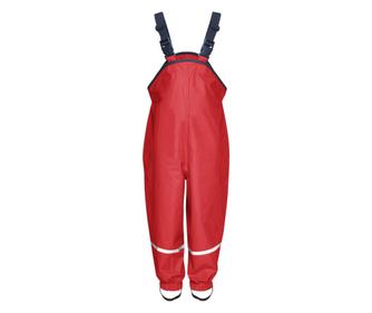 Kantáros nadrág lánynak, Playshoes, Red, 140