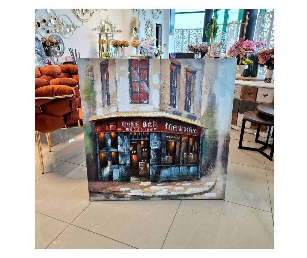 Slika "Cafe Bar" 100x100 cm - 2