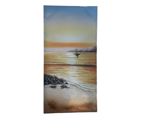 Slika "Sunčano more" 60x120h cm