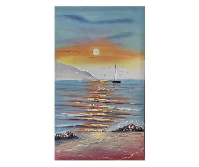 Картина "Sea sunrise" 60х100см