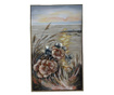 Картина "Flowers and sea" 60х100см
