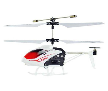 Elicopter Syma, S5 20m, infrared, 6 min, Alb cu telecomanda