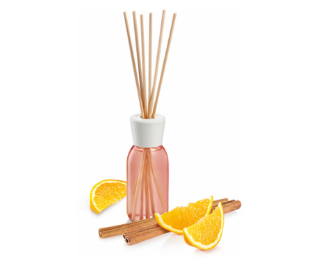 Difuzor de parfum, aroma Orange&Cinnamon, 120 ml