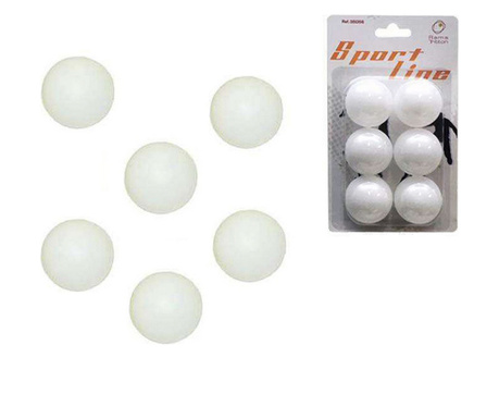 Комплект Пинг-Понг топки (6 uds)
