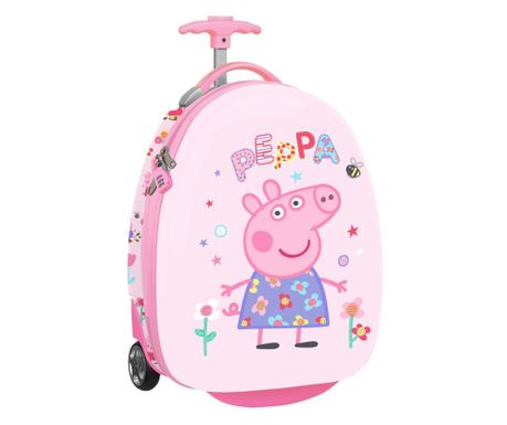 Куфар Peppa Pig Having Fun Розов 16'' (28 x 43 x 23 cm)
