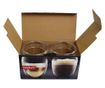 Set 2 pahare cu pereti dubli, Bodum, 250 ml, pahar termic, design modern, pahar termorezistent, h 9 cm, d 8 cm