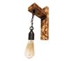 Aplica de perete din lemn vintage Fanaragiu 30x17x7cm Home thumbnail 2