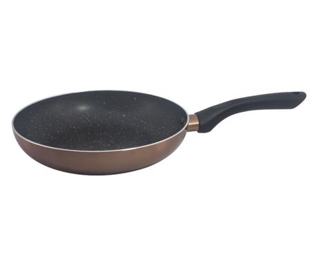 Тиган Rosberg Premium RP51319F26, 26 см, Мраморно покритие, Индукция, Меден металик