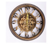 Ceas de perete rotund, model Pufo Gentle, 32 cm, auriu