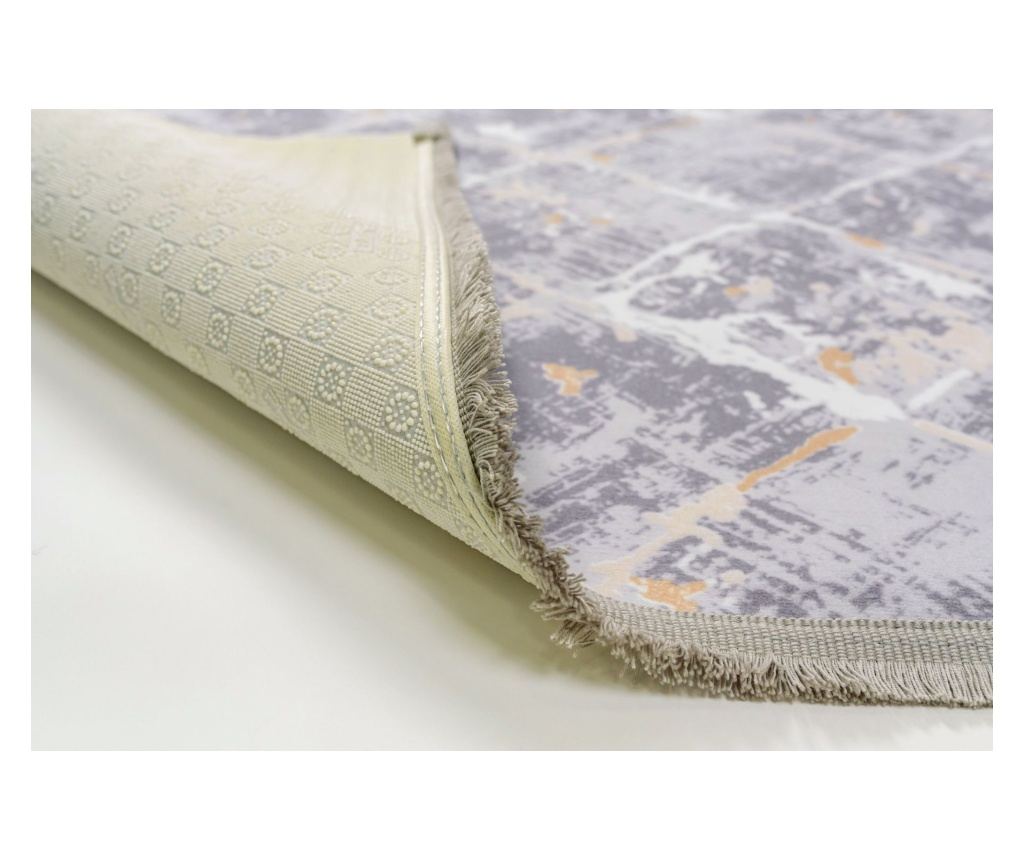 Килим Plato Pastel 200x280 см, сив - 3
