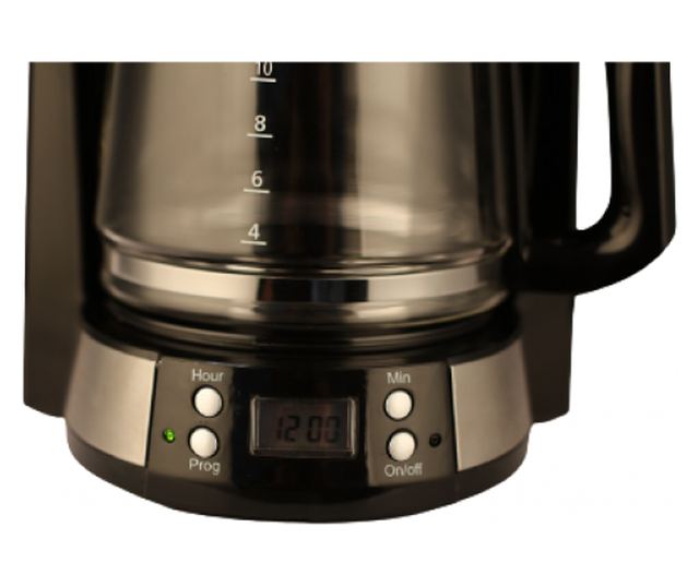 Filtru de cafea Studio Casa SC118 Cooking Expert, 900 W, 1.5 l, Afisaj digital, Carafa cafea termo din sticla