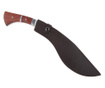 IdeallStore machete, 45 cm, rozsdamentes acél, barna, köpeny mellékelve
