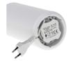 Кафемелачка Adler AD 4446WG, 150W, Прозрачен капак, Защита, 75 гр, Бял/златист