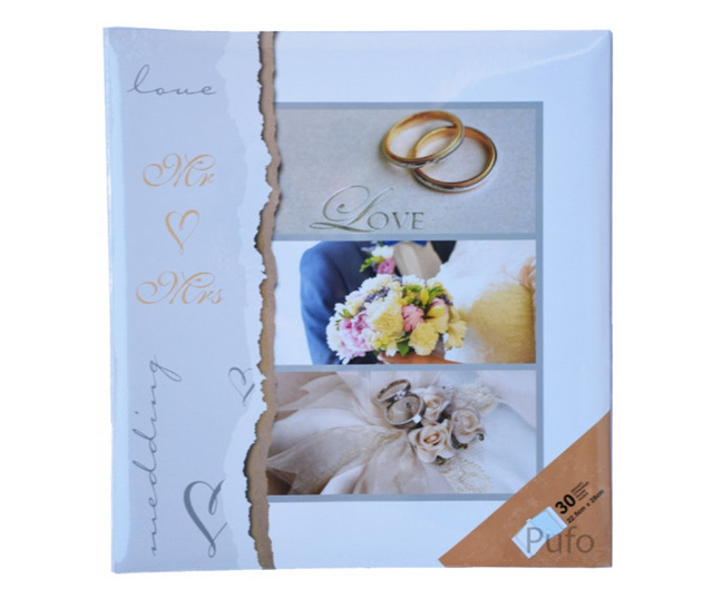 Album foto de nunta Forever Love cu 30 pagini, Pufo, 28 x 22 cm