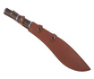 IdeallStore vadászmachete, Jungle Assasin, 50 cm, rozsdamentes acél, barna, hüvely mellékelve