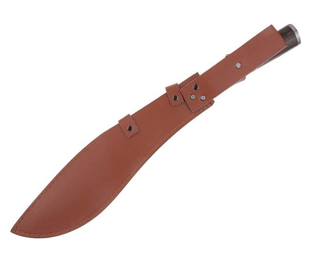 IdeallStore vadászmachete, Jungle Assasin, 50 cm, rozsdamentes acél, barna, hüvely mellékelve
