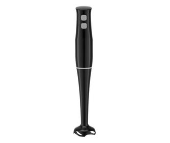 Blender Rosberg R51112I, 400W, 2 viteze si turbo, Cutit otel, Negru