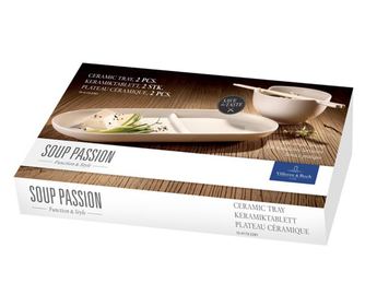 Set 2 tavite ceramice Soup Passion Villeroy and Boch, 316775