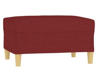 Tabure crvena boja vina 70 x 55 x 41 cm od tkanine