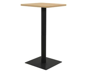 Bisztróasztal, tölgy színű, 50 x 50 x 107 cm