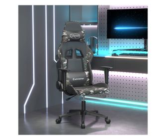 Masszzs/lbtarts fekete/Camouflage mbr gamer szk