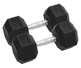 Jednoručni utezi 2 kom 25 kg od lijevanog željeza
