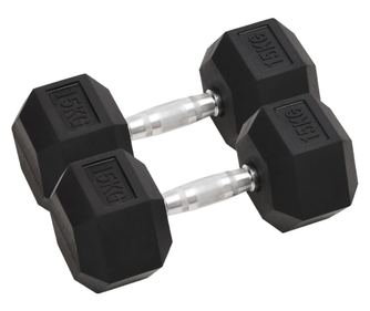 Jednoručni utezi 2 kom 30 kg od lijevanog željeza