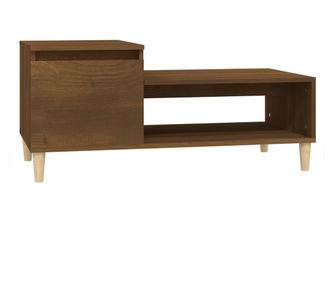 Konferenčný stolík sivý dub sonoma 100x50x45cm spracované drevo