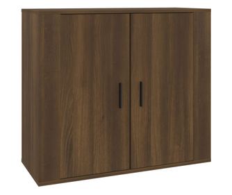 Komoda boja Smeđi hrasta 80x33x70 cm od konstruiranog drva