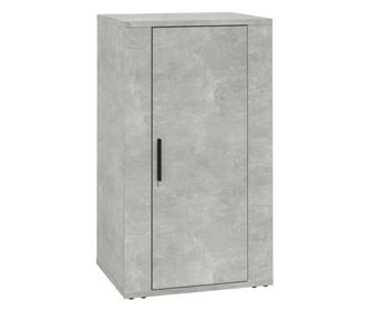 Komoda siva boja betona 40 x 33 x 70 cm od konstruiranog drva