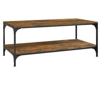 Konferenční stolek kouřový dub 100x50x40 cm kompozitní dřevo
