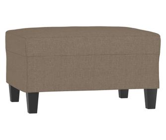 Stolček za noge taupe 70x55x41 cm blago