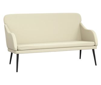Klop krem 110x76x80 cm umetno usnje