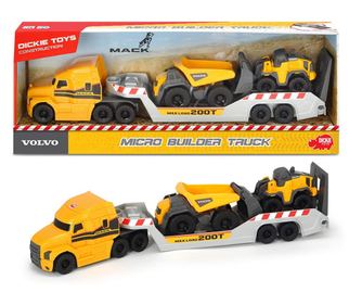 TRAILER VOLVO MACK CU BASCULANTA SI TRACTOR