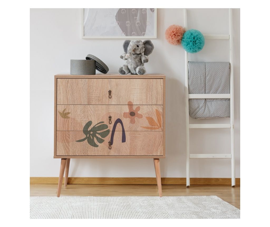 Chest of drawers, Multicolor, City Leaf
