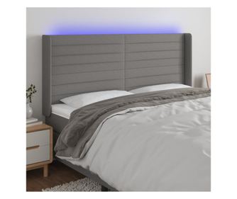 Sttszrke LED-es gytbla, 163x16x118/128 cm, textil