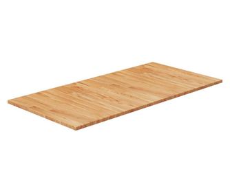 Kopalniški pult svetlo rjav 100x50x1,5 cm obdelana hrastovina