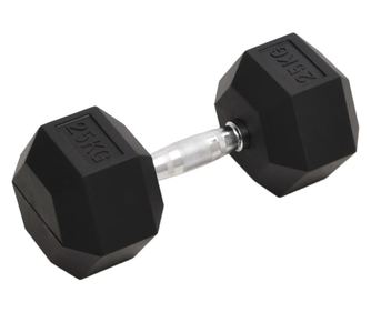 Jednoručni uteg 25 kg od lijevanog željeza