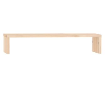 Поставка за монитор, 50x27x10 см, бор масив