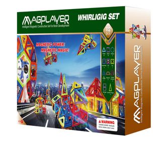Magnetna gradbena igra - 112 kosov
