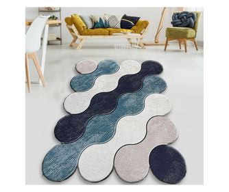 Covor Chilai Home 959CHL2317, 80x120 cm, Poliester, 10 mm, Multicolor