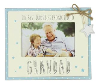 Rama foto cadou pentru bunicul Dad promoted to Grandad