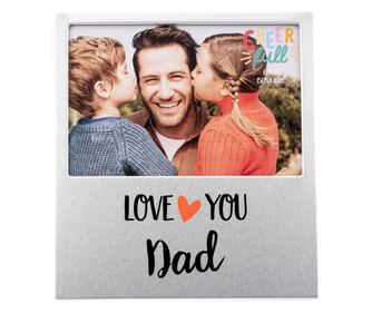 Rama foto din aluminiu love you Dad