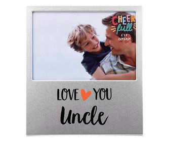Rama foto din aluminiu love you Uncle