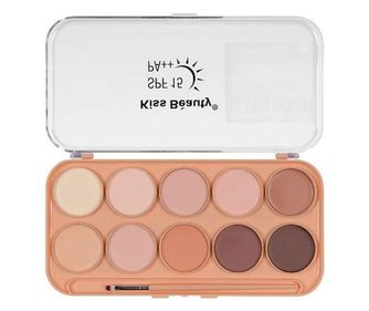 Kiemelő és kontúrjavító paletta, Kiss Beauty, Super Cover, 02