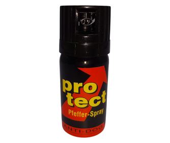 IdeallStore® paprika spray, Pro Defence, diszpergáló, önvédelmi, 40 ml, fekete