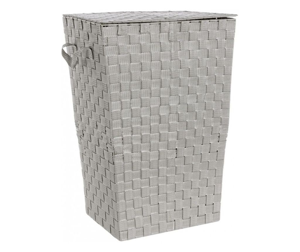 Beige Laundry Basket 40x30x60 cm