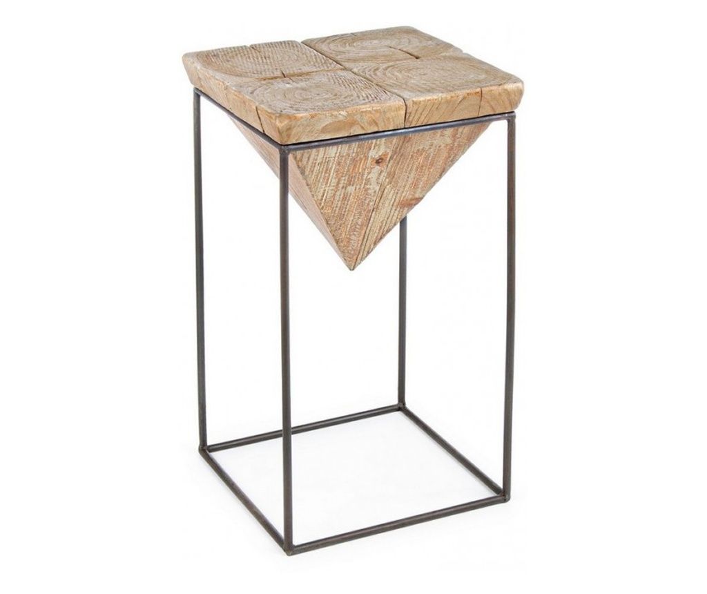 Prismy vas és fa bárszék 31x31x55 cm